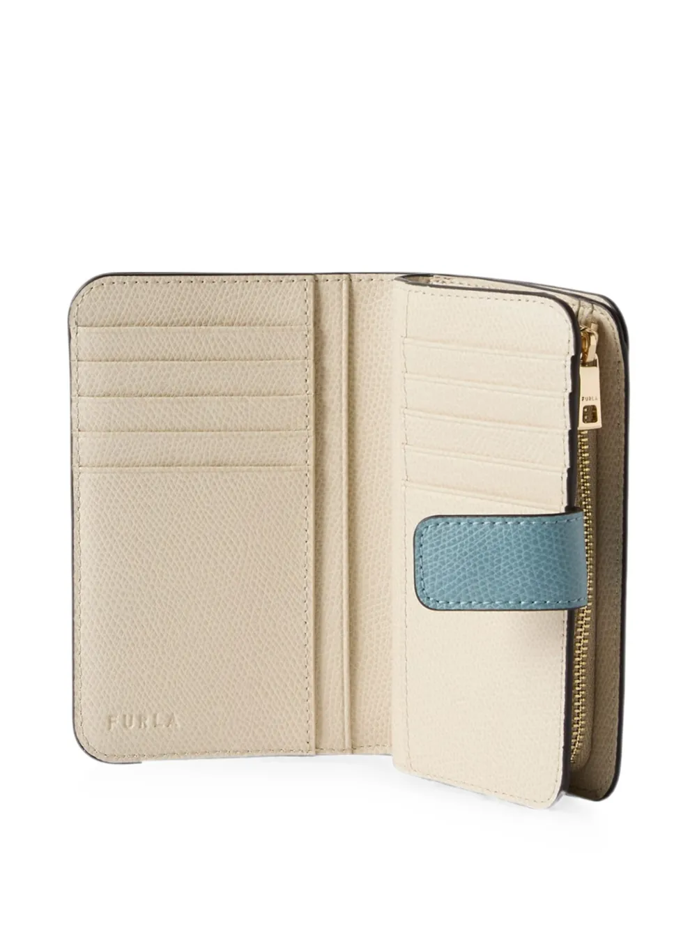 Furla Camelia compacte portemonnee Blauw