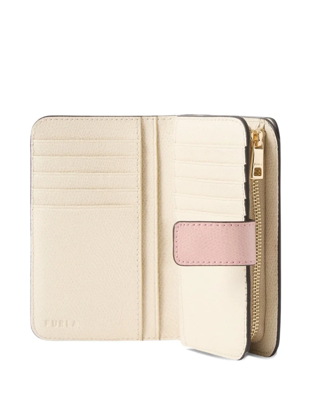 Furla Camelia leren portemonnee Roze