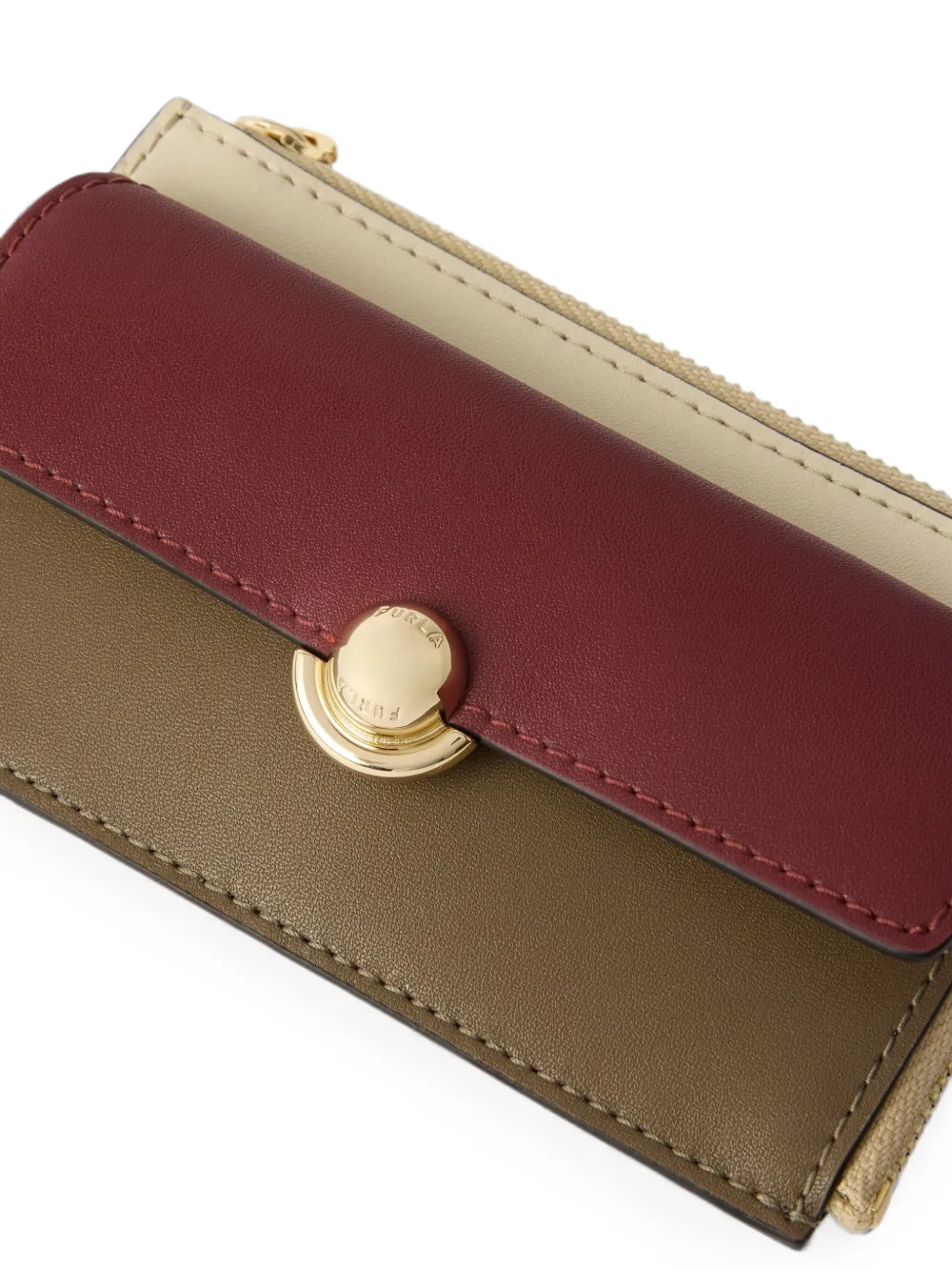 Furla Sfera pasjeshouder Beige