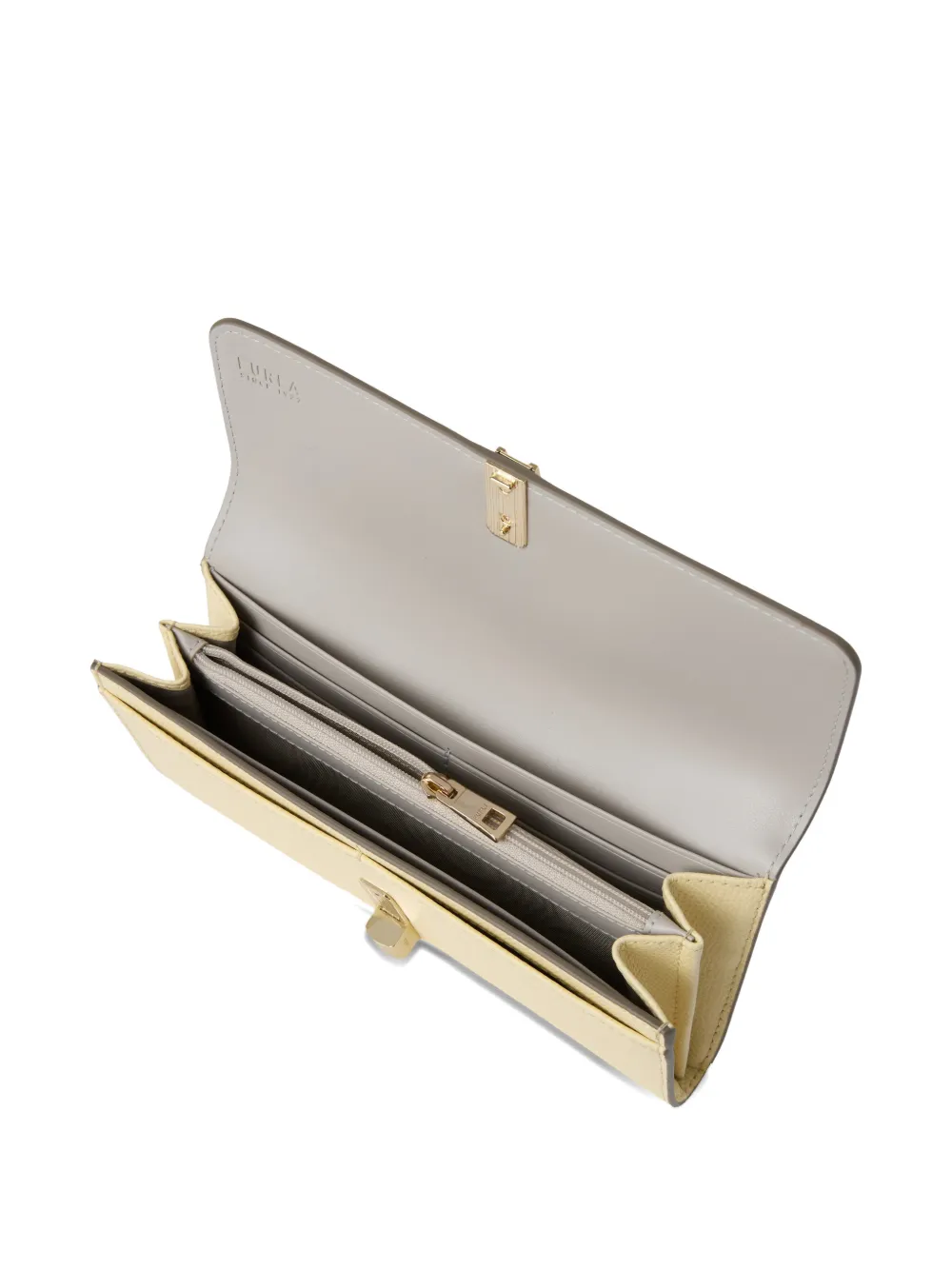 Furla Leren portemonnee Bruin