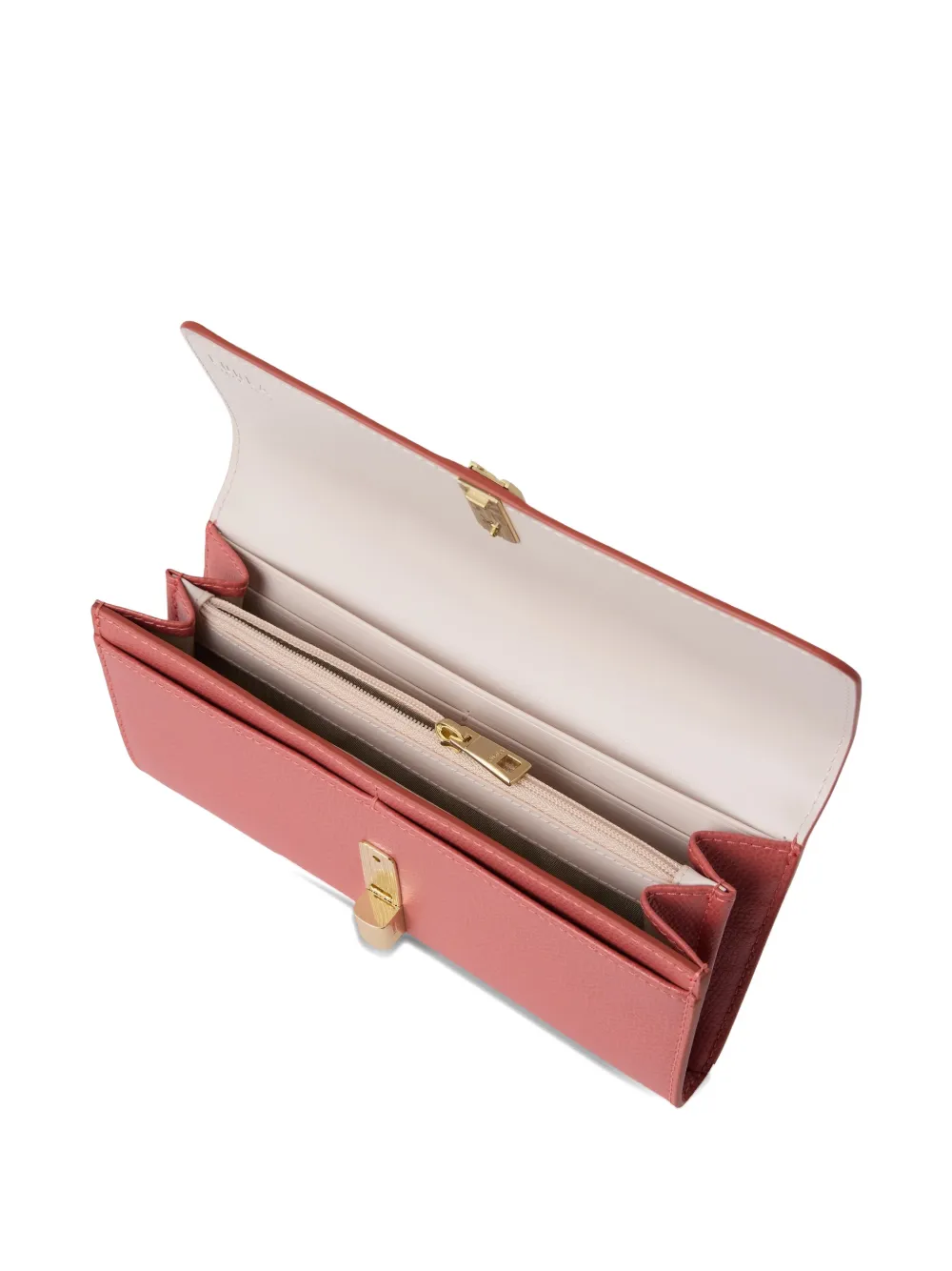 Furla Iride leren portemonnee Roze