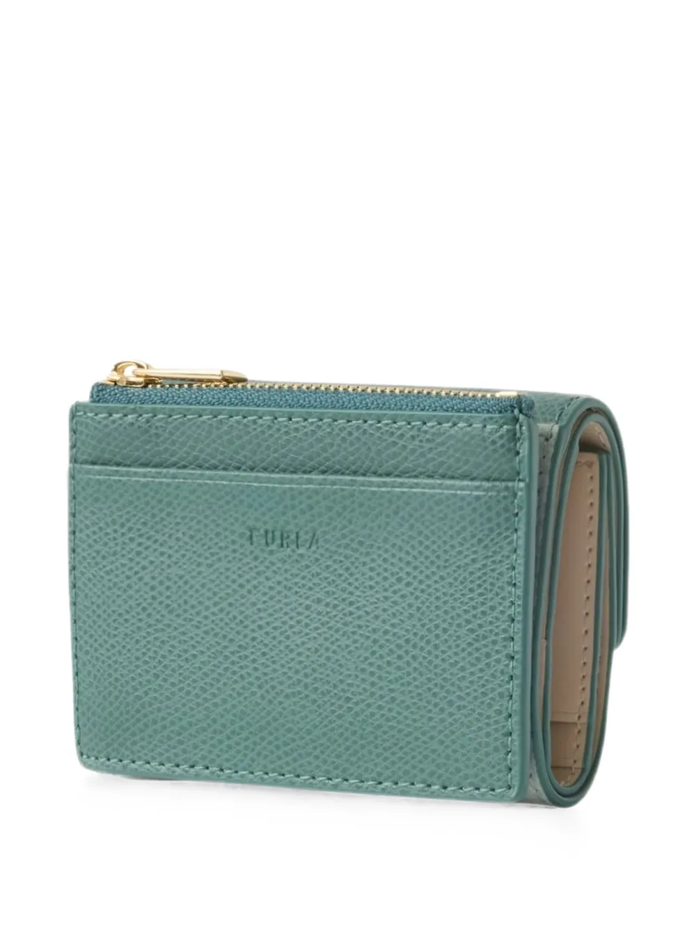 Furla Iride compacte portemonnee Groen
