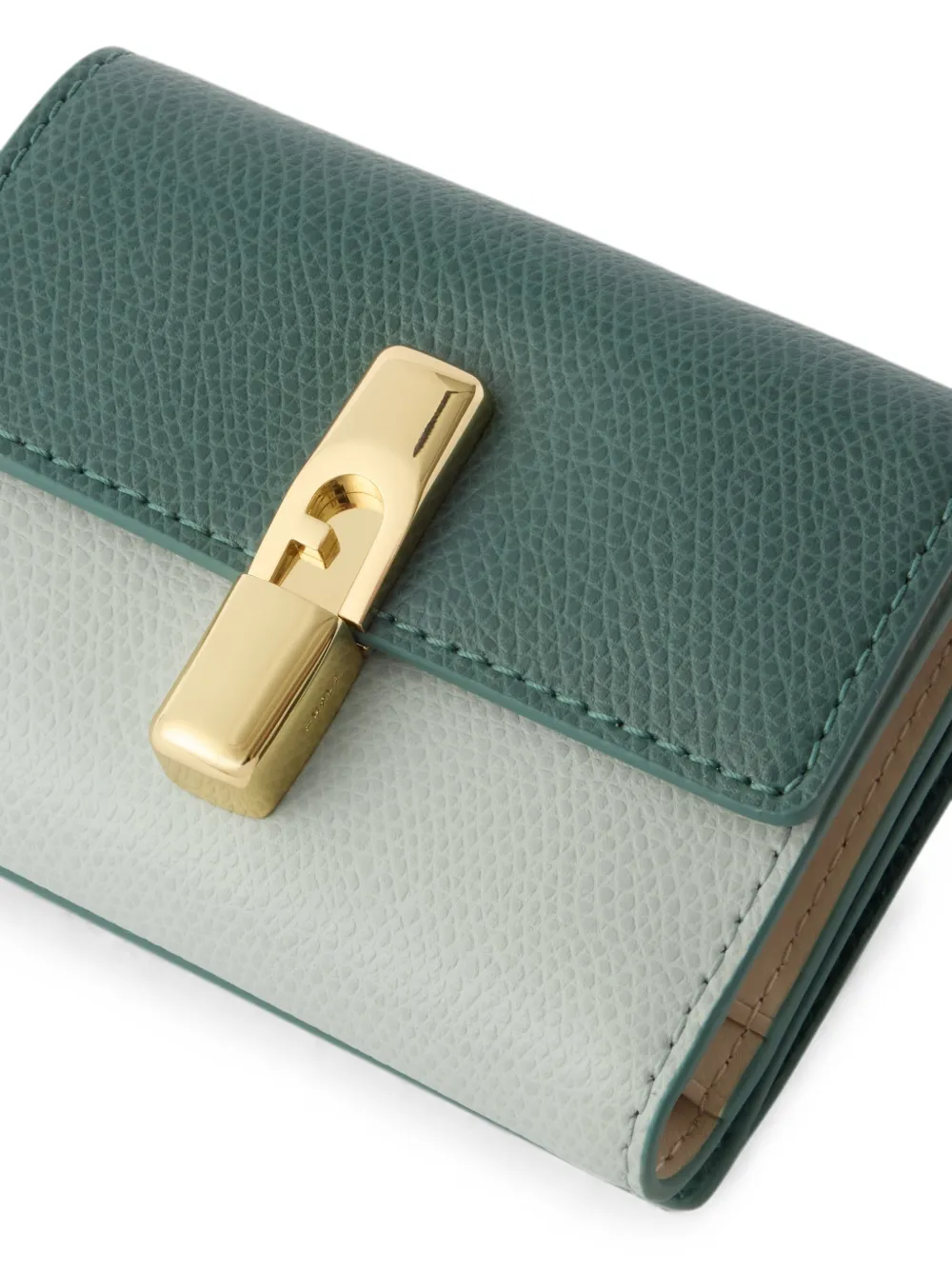 Furla Iride compacte portemonnee Groen