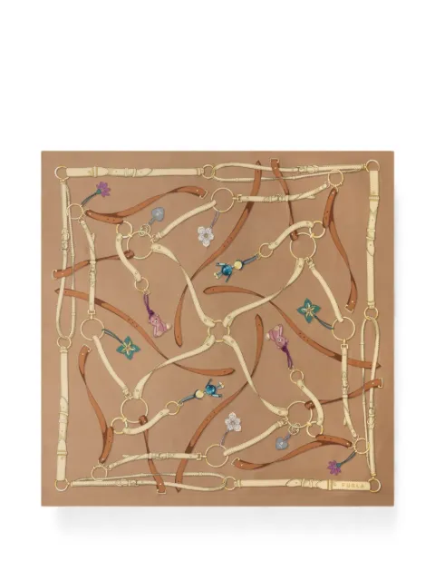 Furla Tortona carré scarf