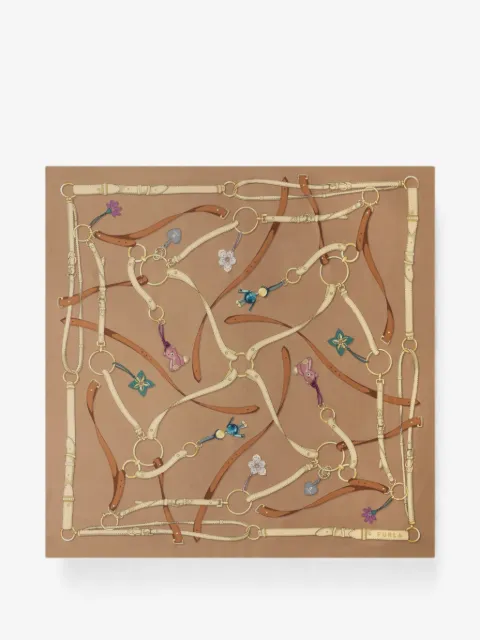 Furla Tortona carré scarf