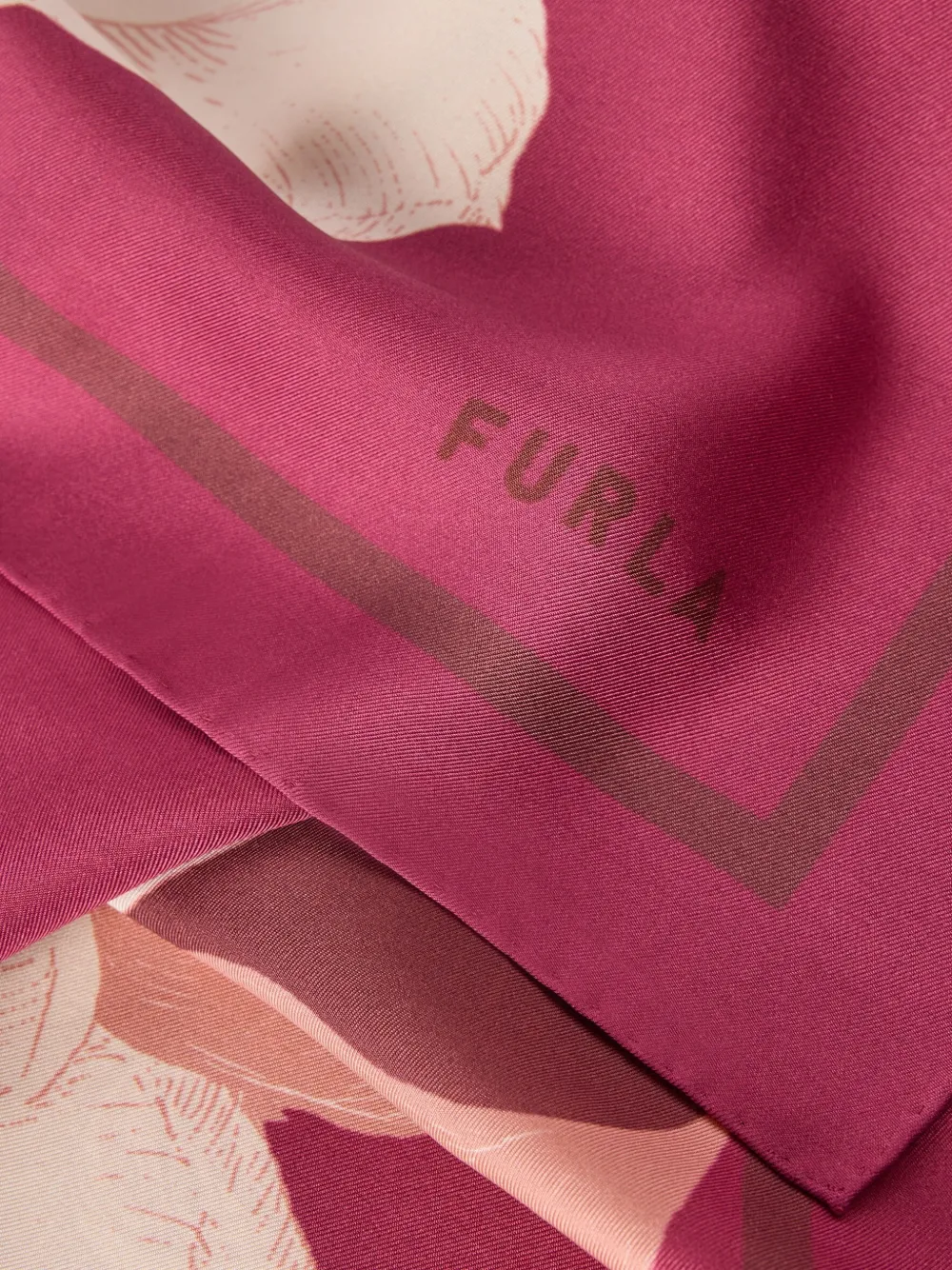 Furla Tortona carré Roze