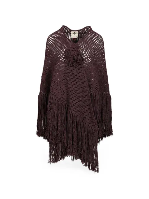 Chiara Is Peonia fringed shawl