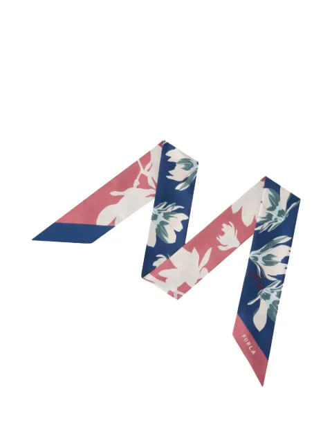 Furla Metropolis floral-print scarf