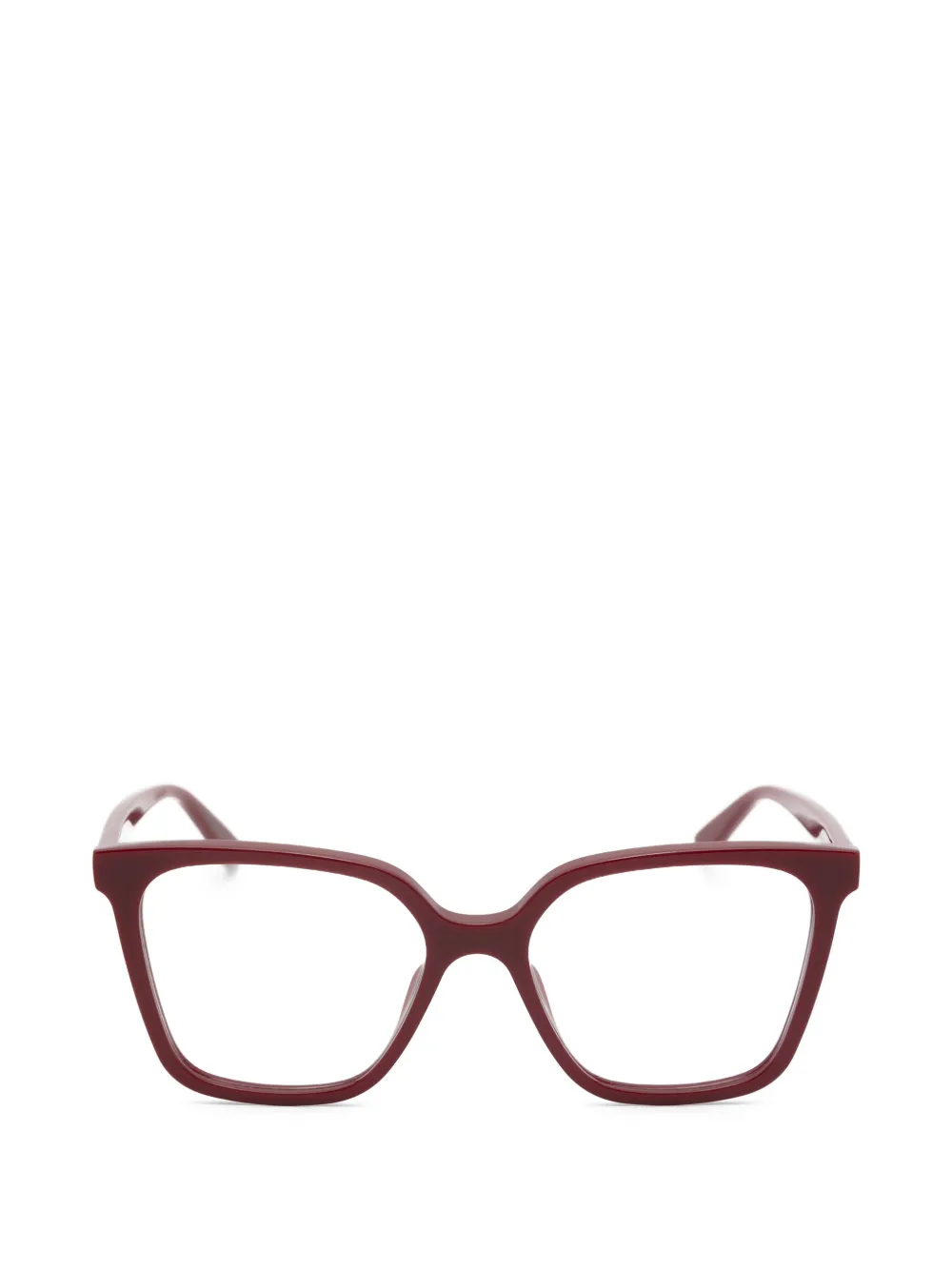 Saint Laurent Eyewear square-frame glasses - Rosso