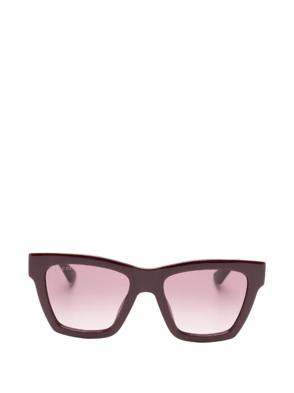 Gucci Eyewear インターロッキングG スクエアフレーム サングラス
