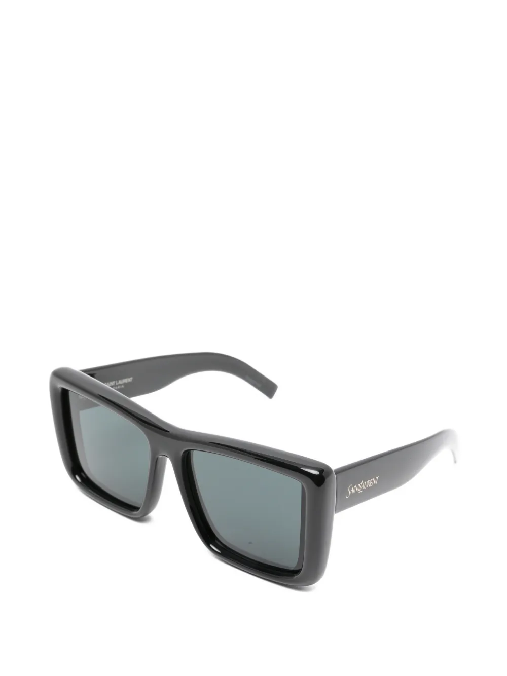 Saint Laurent Eyewear Howl zonnebril met vierkant montuur Zwart
