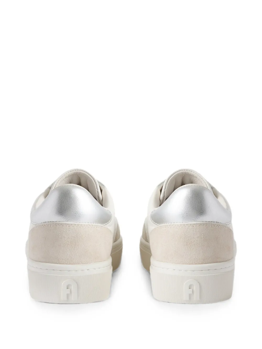 Furla Allegra leather sneakers Wit