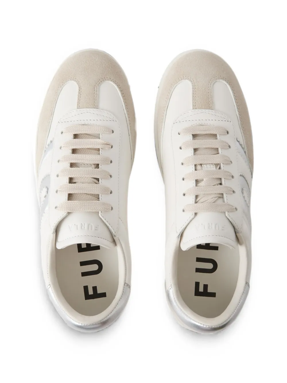 Furla Allegra leather sneakers Wit