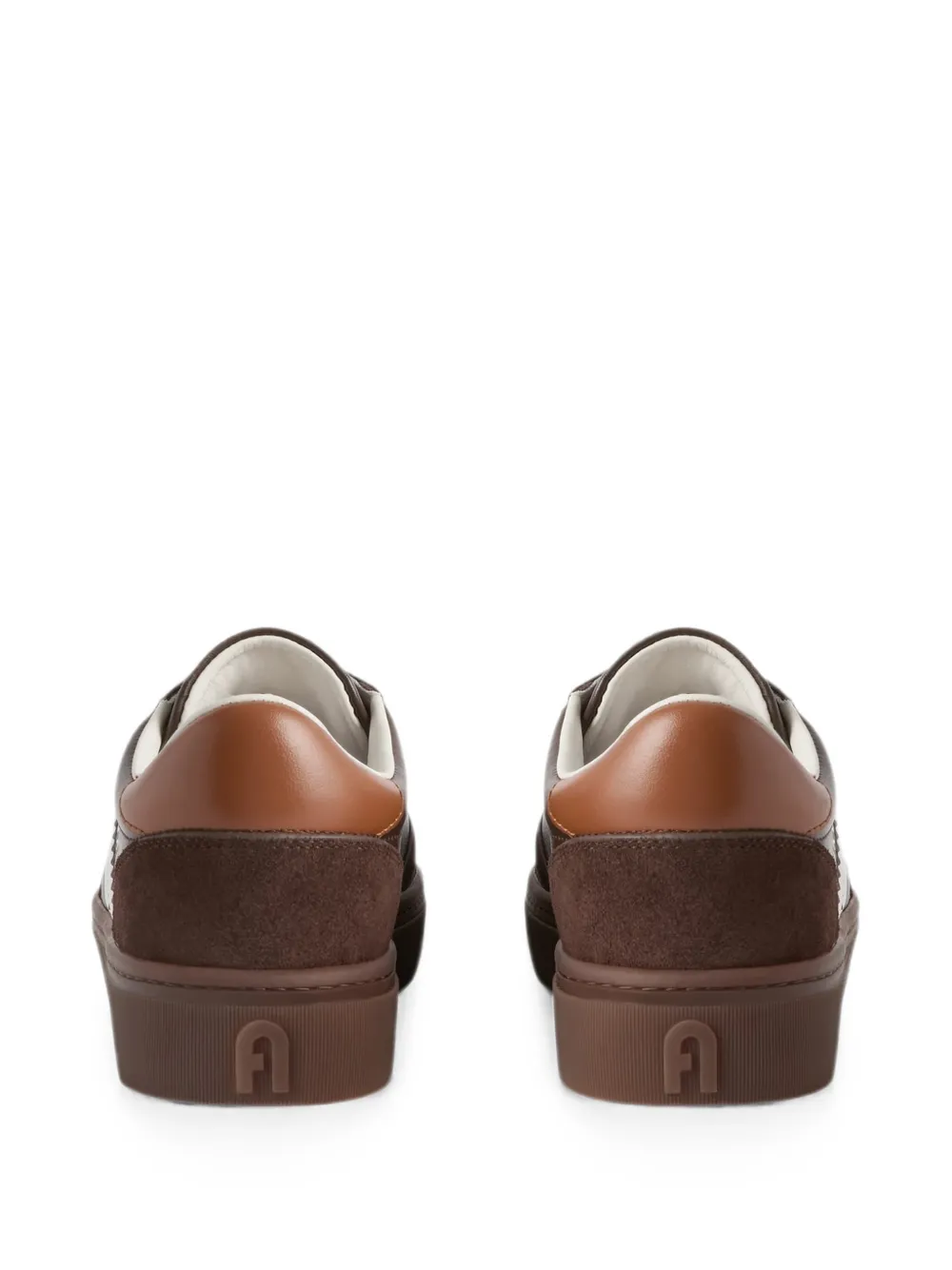 Furla Allegra panelled sneakers Bruin