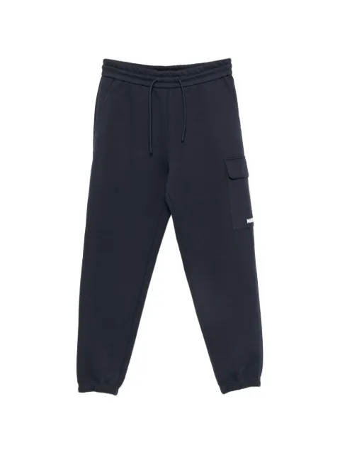 Mackage Marvin-R logo-print cargo track pants