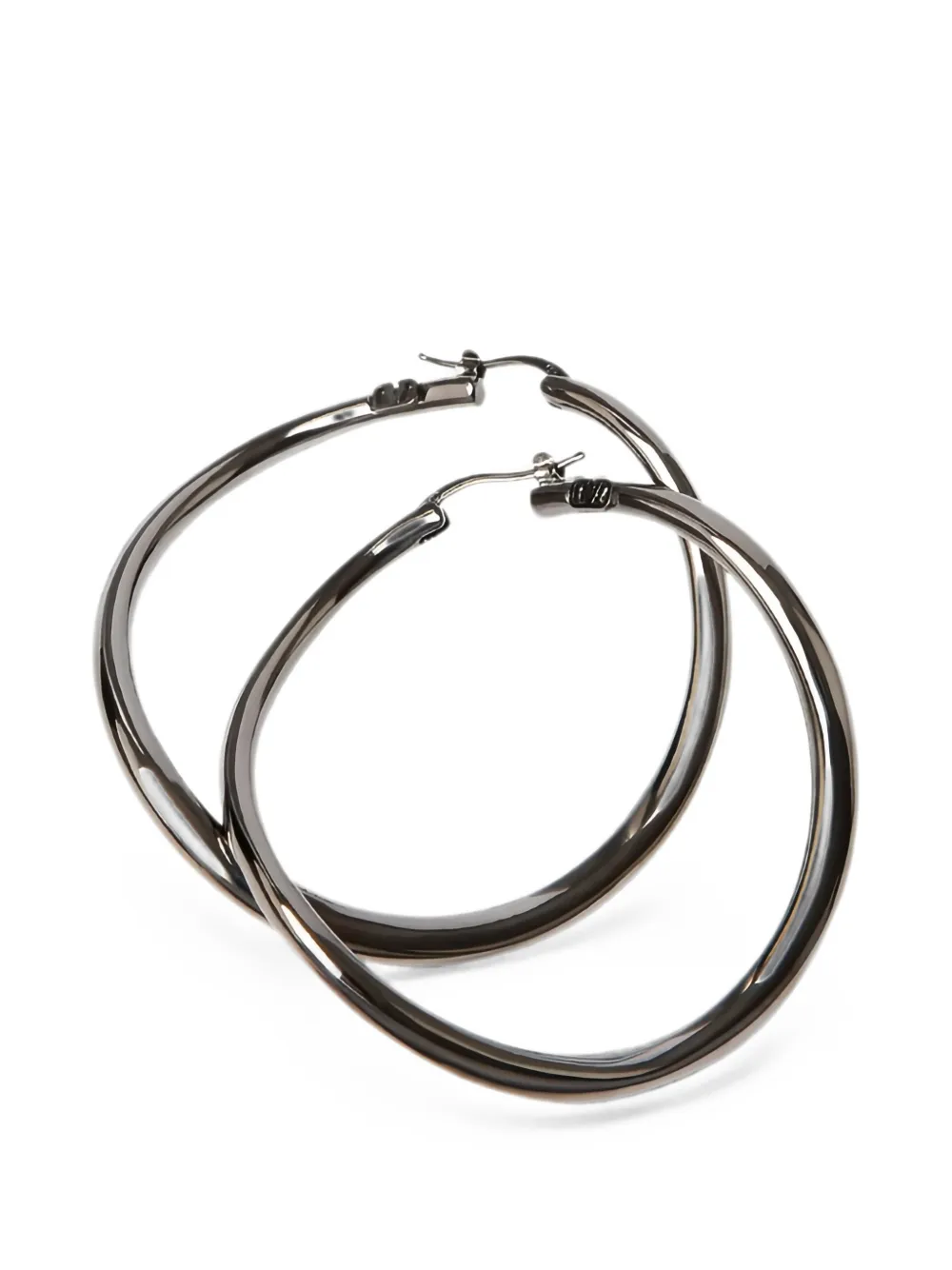Valentino Garavani Shadowshine metal earrings - Schwarz