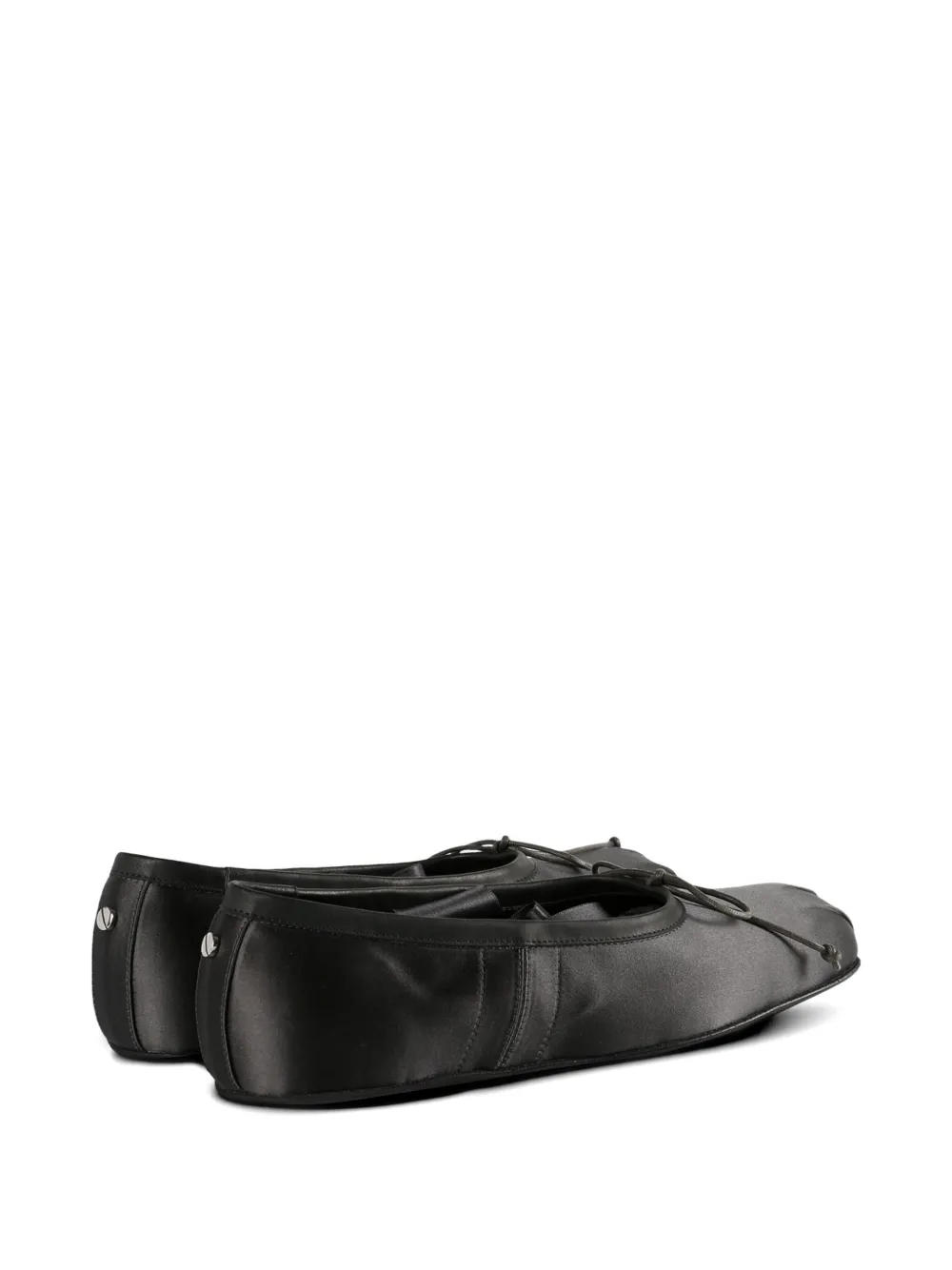 Ann Demeulemeester Paloma bow-detail ballet flats Zwart
