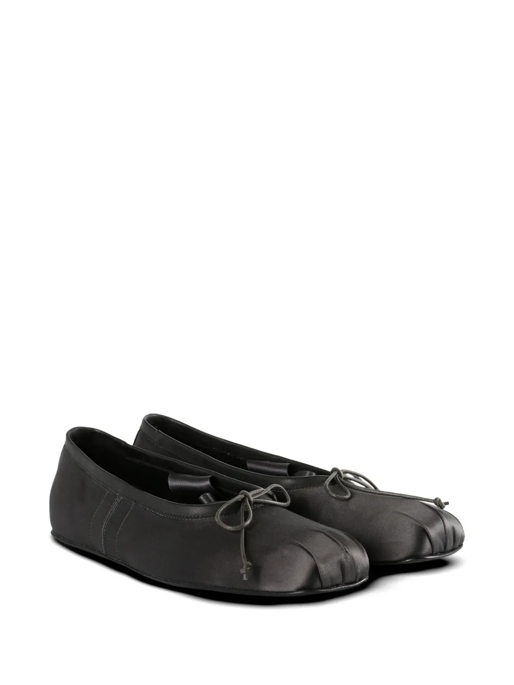 Ann Demeulemeester Paloma bow-detail ballet flats Zwart