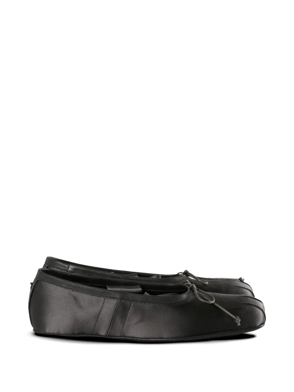 Ann Demeulemeester Paloma bow-detail ballet flats - Nero