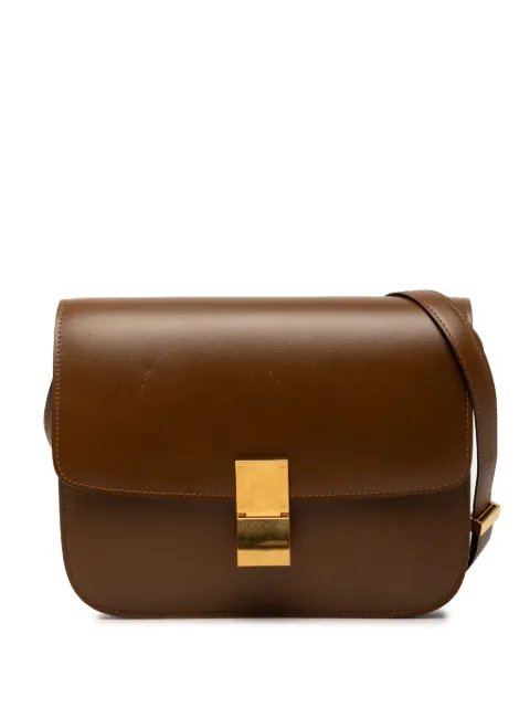 Celine Pre-Owned 2019 Medium Calfskin Classic Box crossbody bag