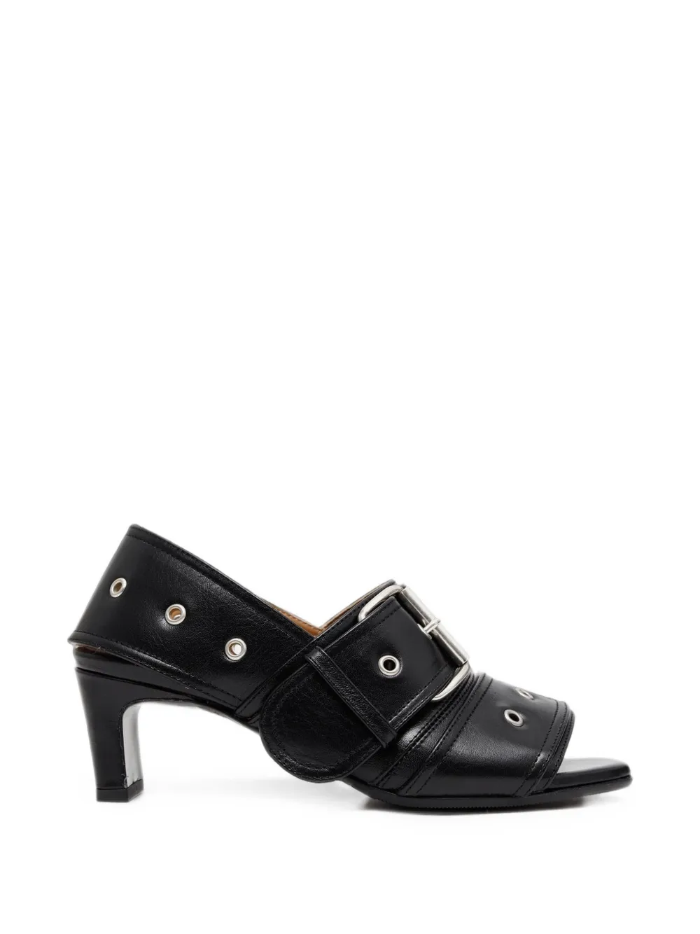 OUR LEGACY eyelet-embellished buckle-fastening mules
