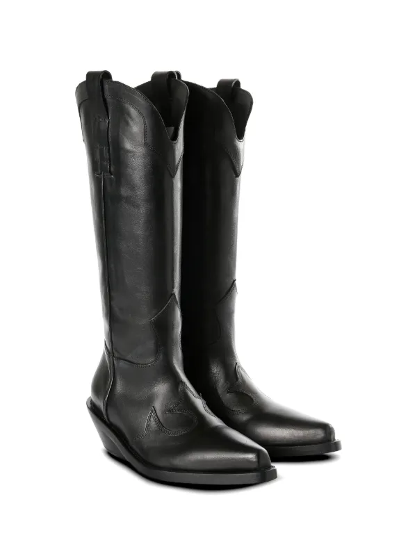 Ann Demeulemeester Rasin Santiags ウエスタンブーツ | ブラック