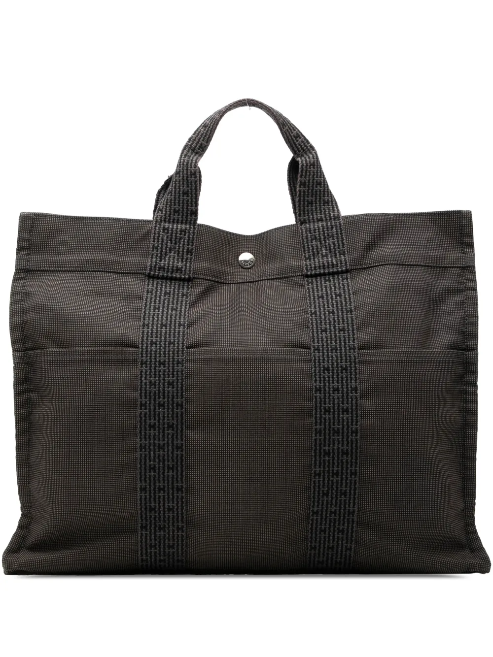 Hermès Pre-Owned 1990-2010 Canvas Herline MM tote bag - Grau