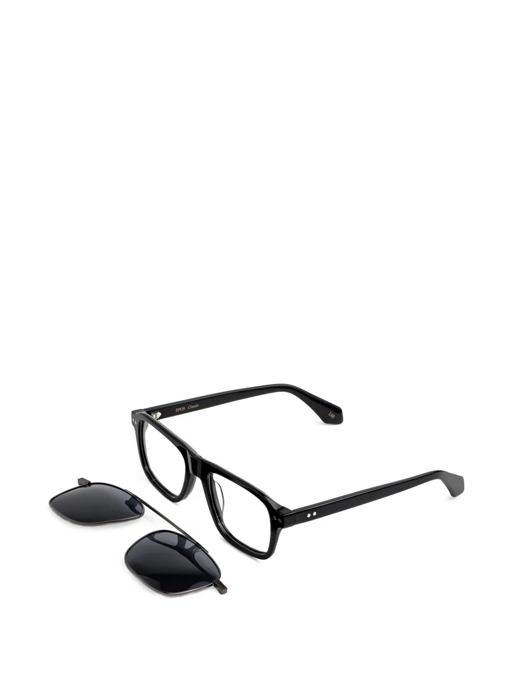  Epos Gafas Sam Con Montura Rectangular - Negro 