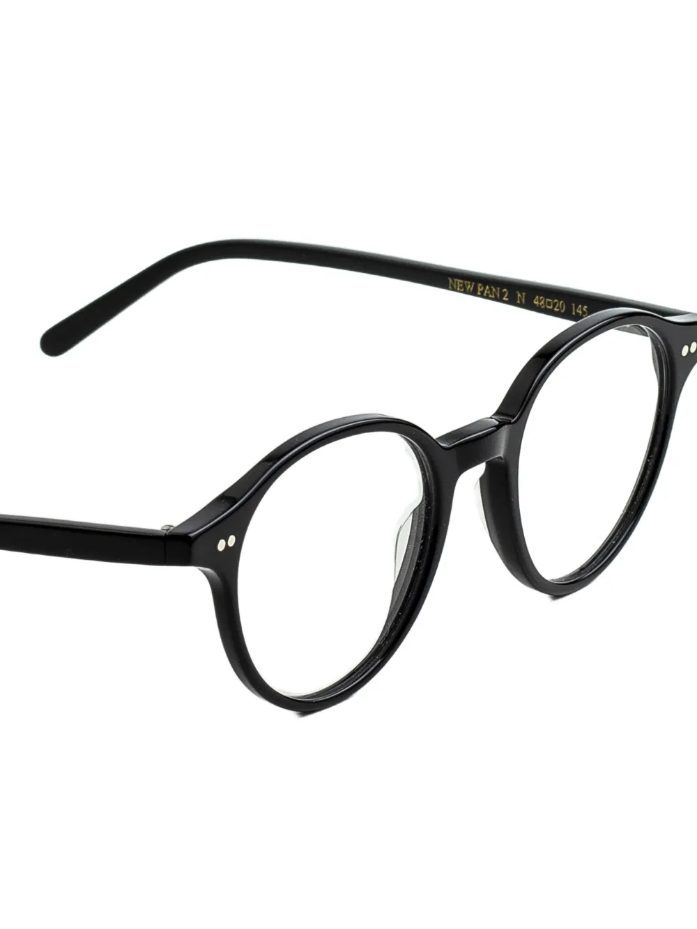Epos New Pan 2 bril met rond montuur Zwart