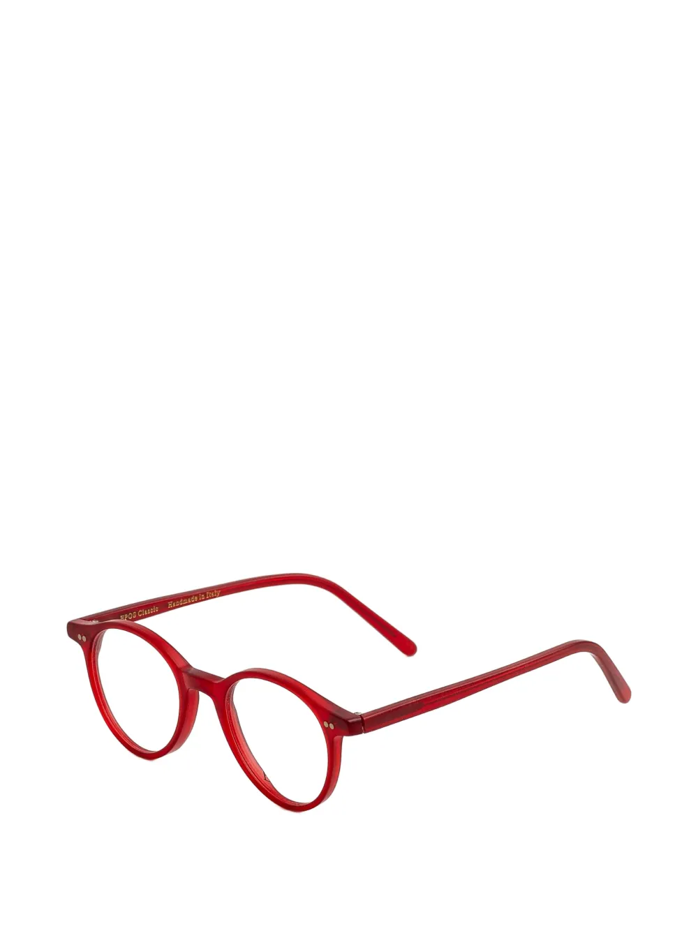 Epos New Pan bril met rond montuur Rood
