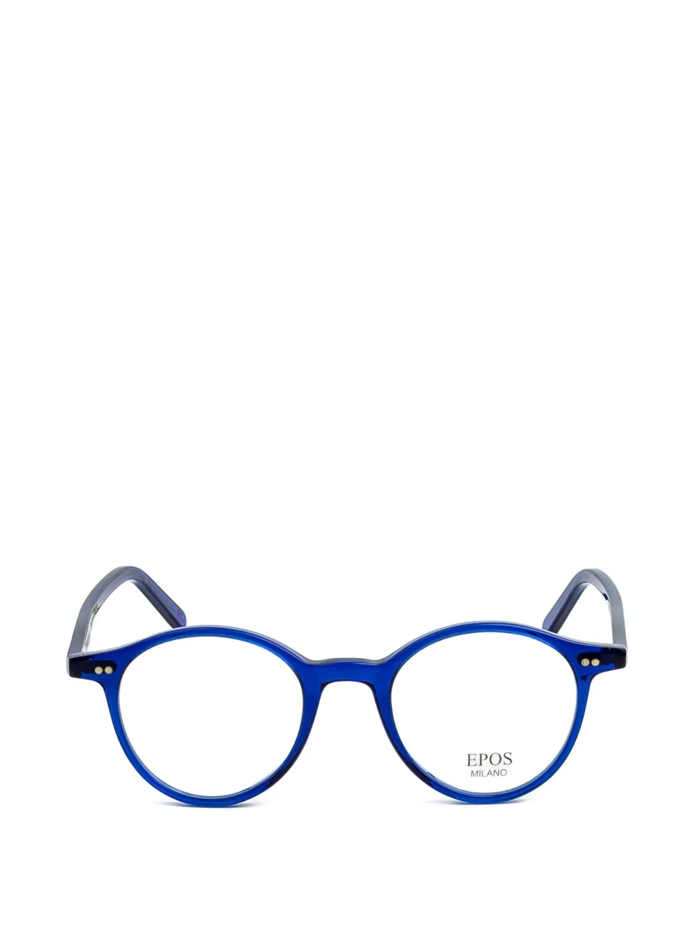 Epos New Pan Round-frame Glasses In Blue