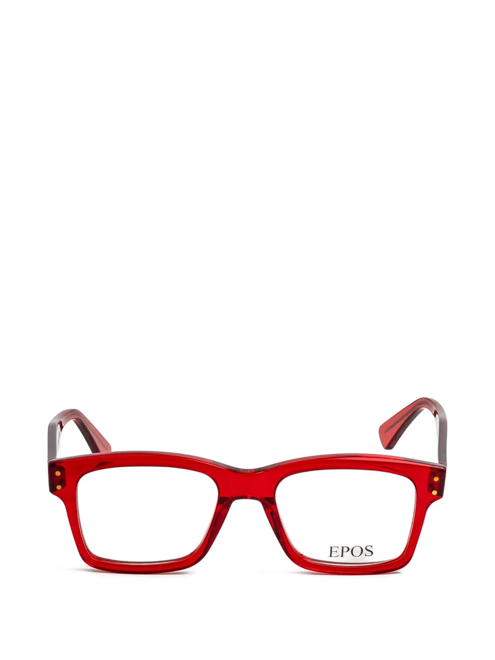 Epos Erato 2 square-frame glasses - Rosso