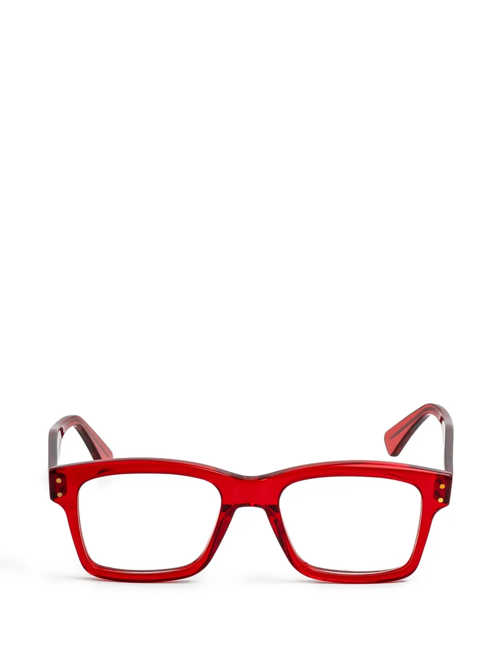 Epos Erato 2 square-frame glasses - Rosso