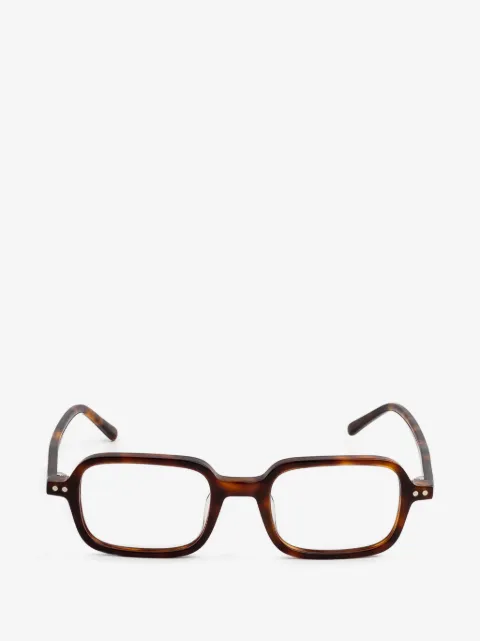 Epos Ang tortoiseshell-effect clip-on glasses