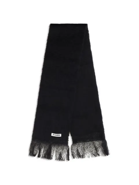 Jil Sander Sciarpa con frange