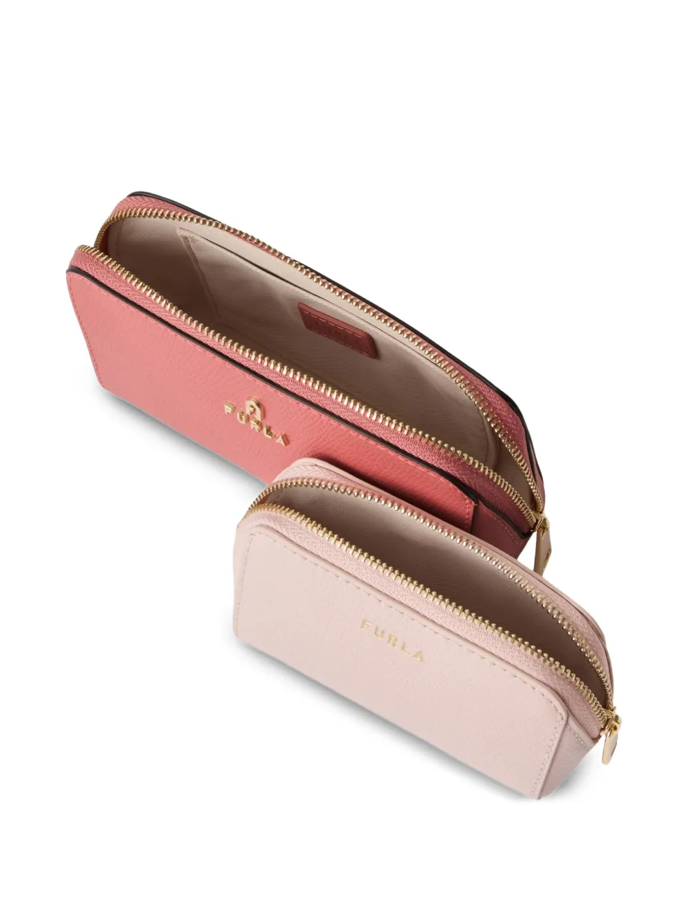 Furla Camelia make-up tas Roze
