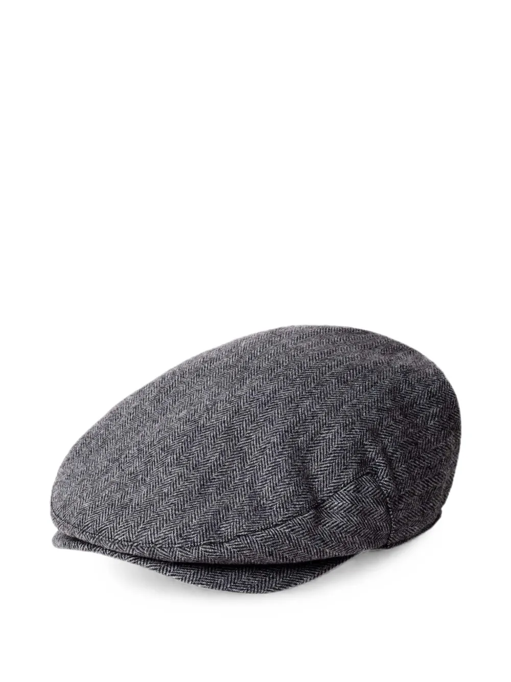 Hackett London herringbone flat cap