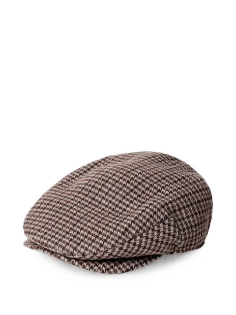 Hackett London фуражка в ломаную клетку