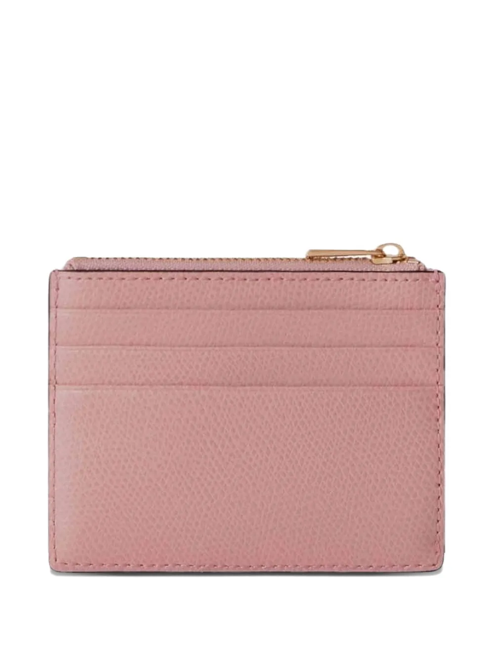 Furla Camelia leren pasjeshouder met textuur Roze