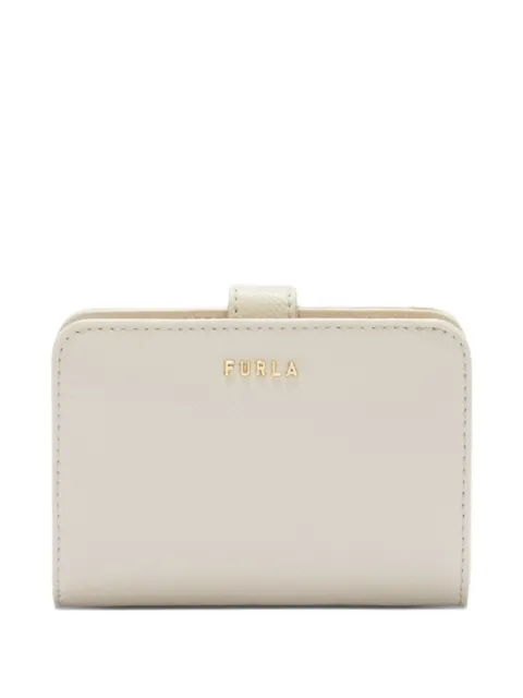 Furla cartera S Classic Compact con placa del logo