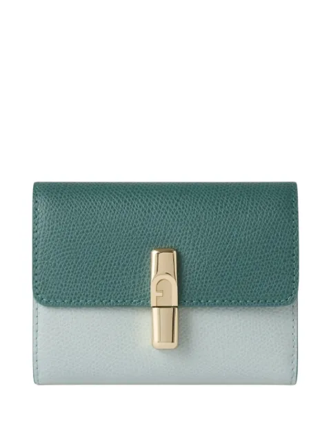 Furla S Compact logo-plaque wallet
