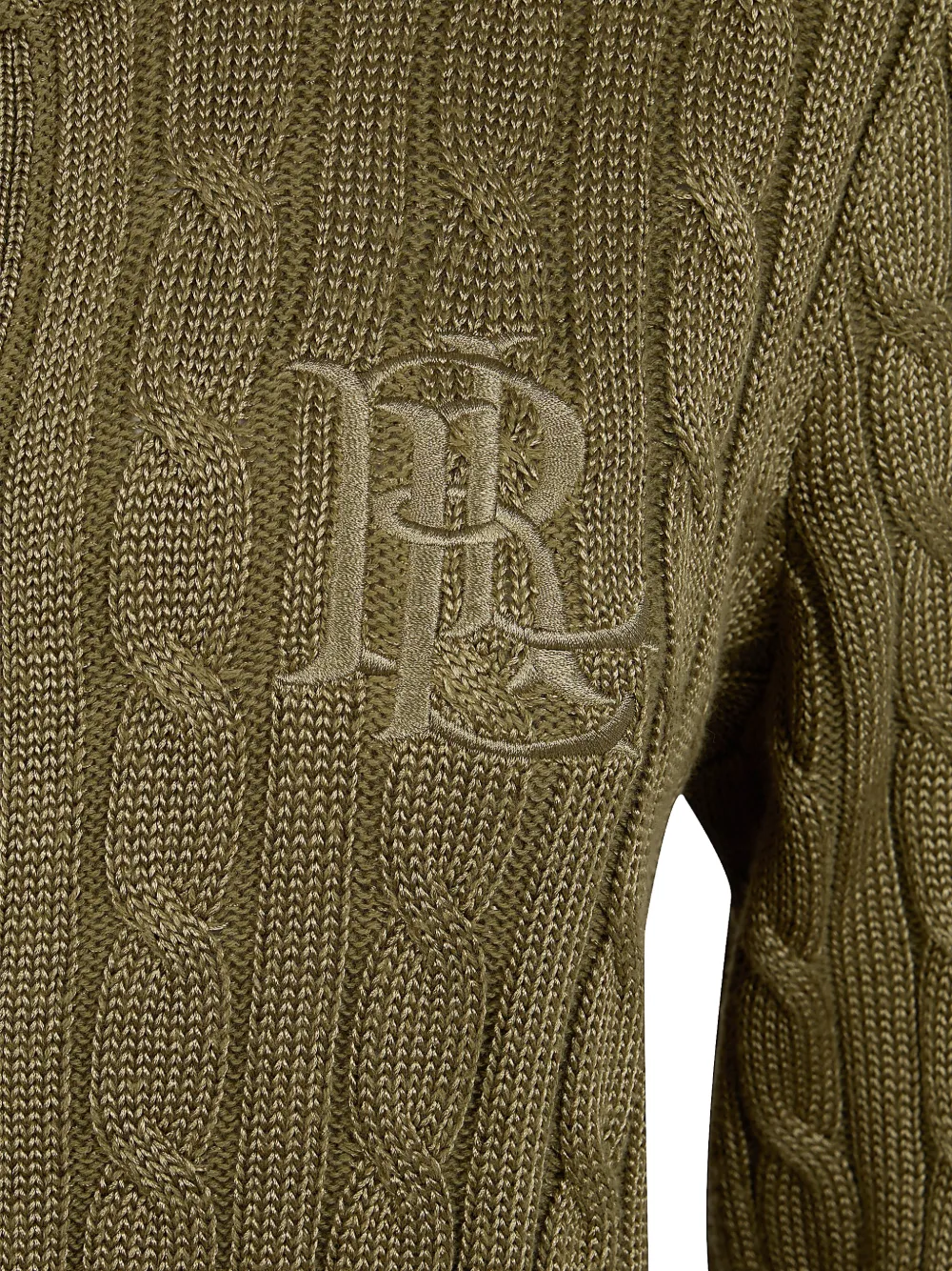 Lauren Ralph Lauren Vest met geborduurd logo Groen