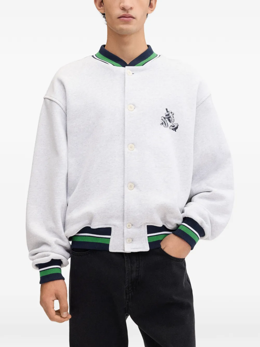 Jacquemus Torneo jacket Grijs