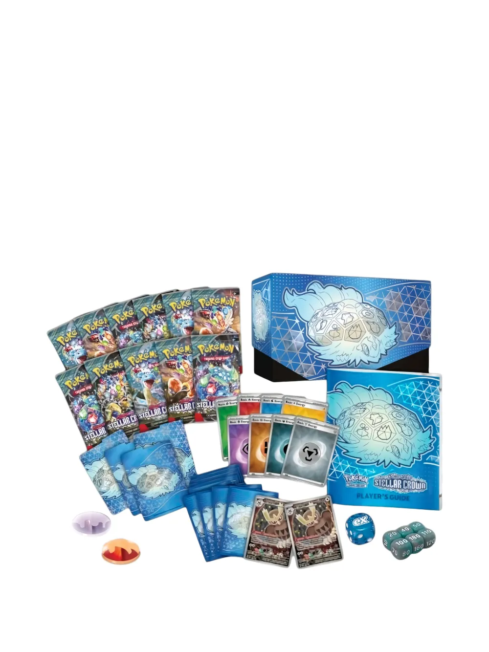 Pokemon Scarlet & Violet Stellar Crown Elite Trainer Box - Blau