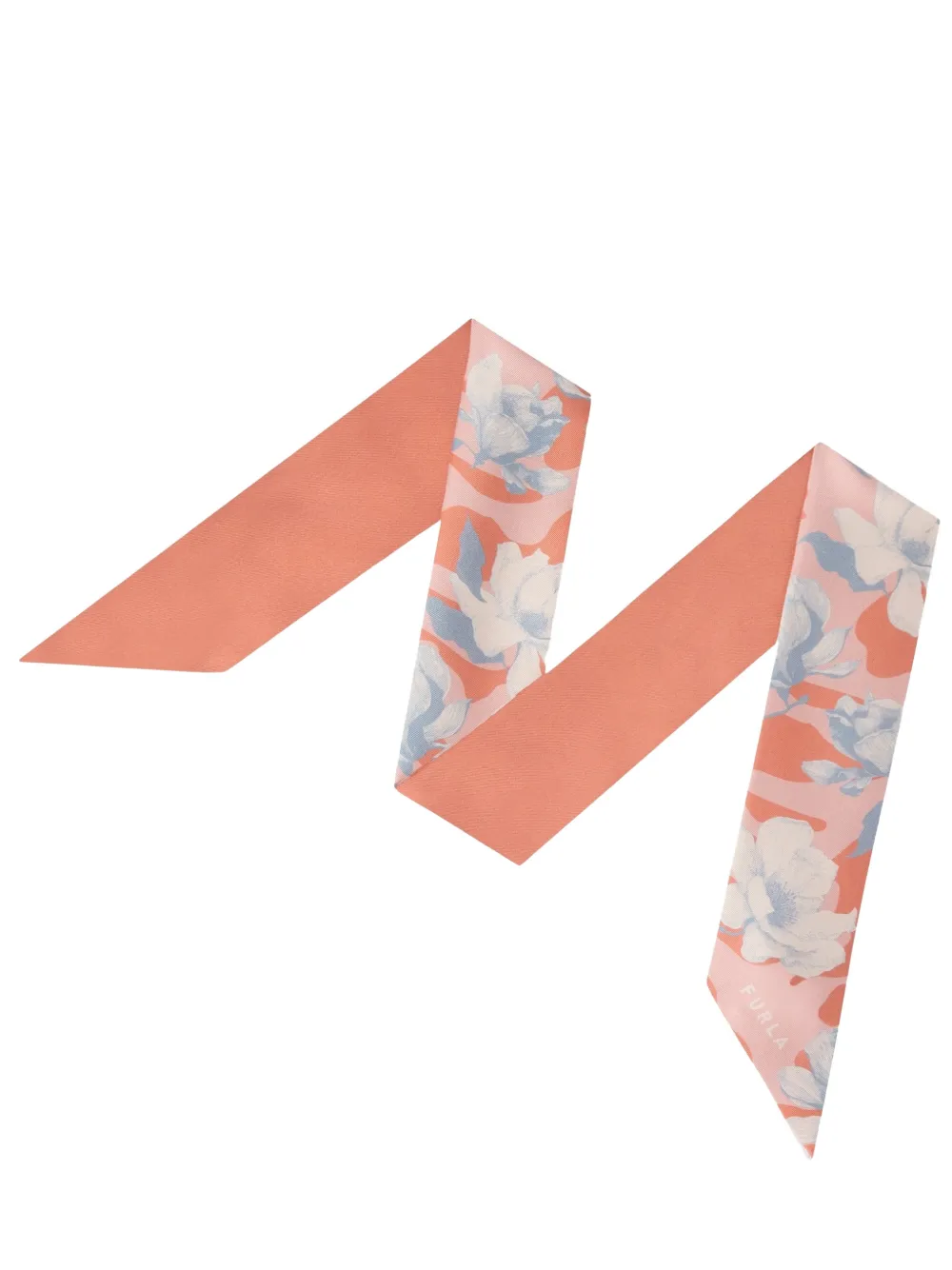 Furla Metropolis sjaal met bloemenprint Oranje