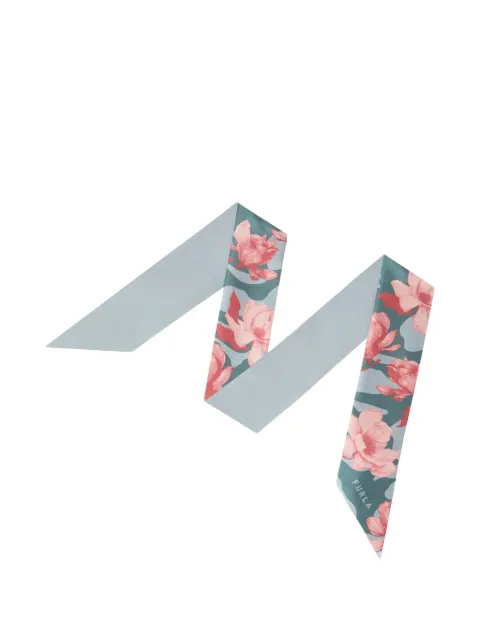 Furla Metropolis floral-print scarf