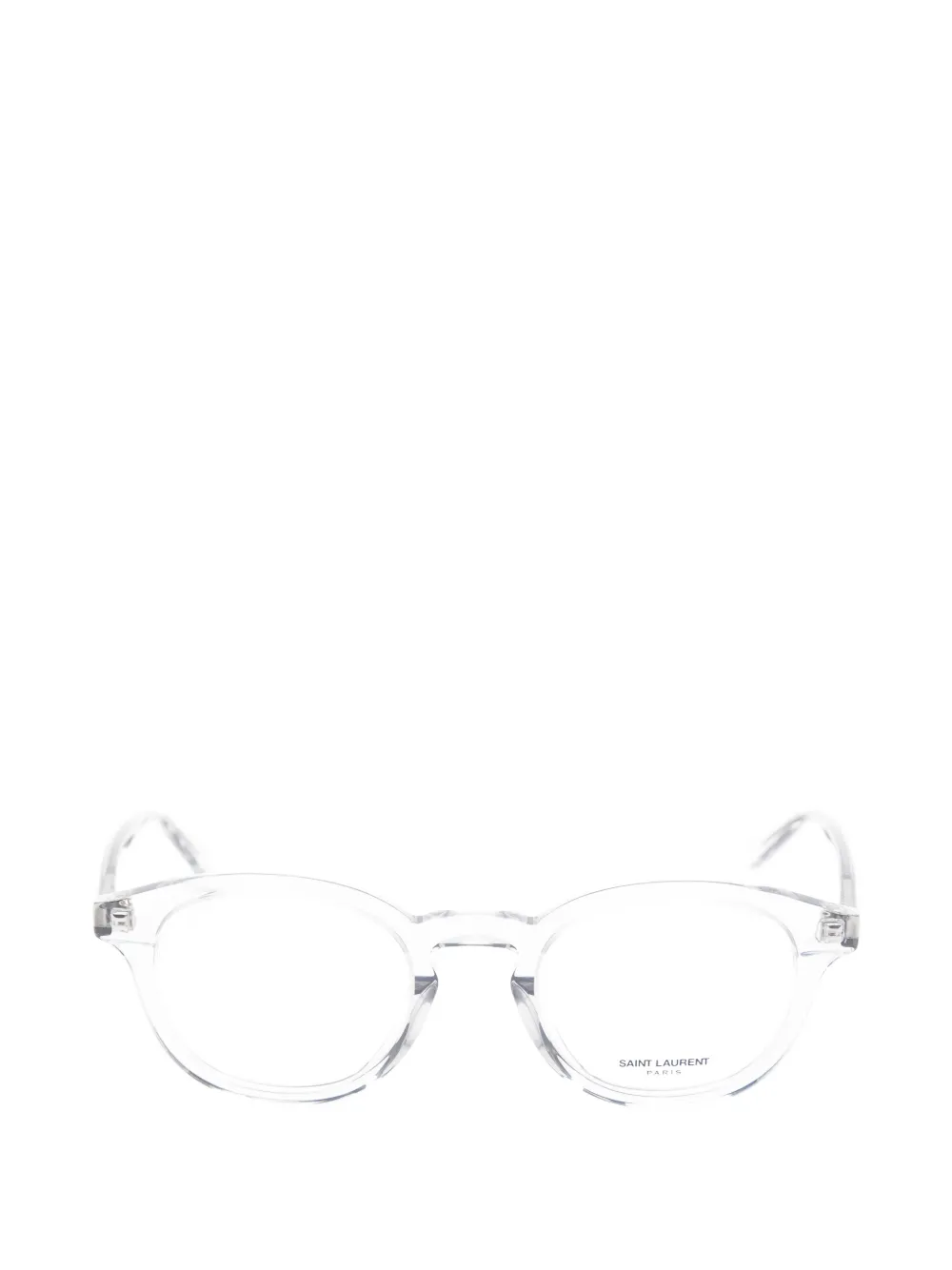 Saint Laurent Eyewear round-frame glasses - Weiß