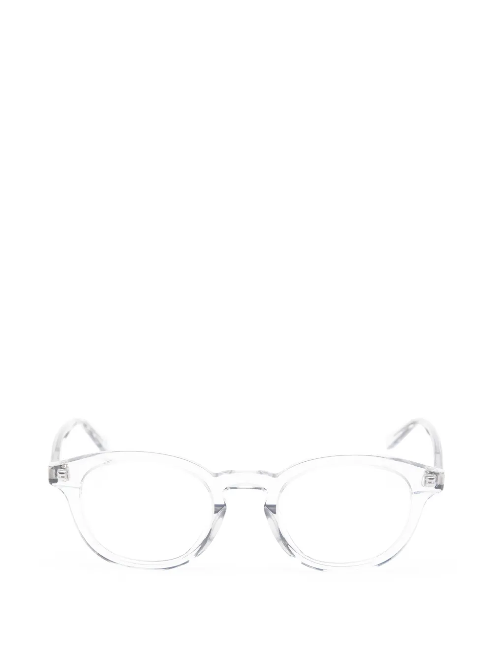 Saint Laurent Eyewear round-frame glasses - Bianco