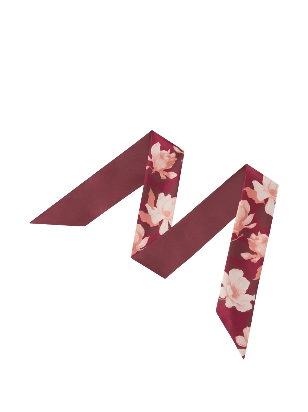 Furla Metropolis floral-print scarf - Rosso