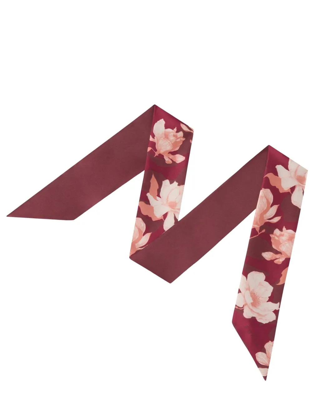 Furla Metropolis sjaal met bloemenprint Rood